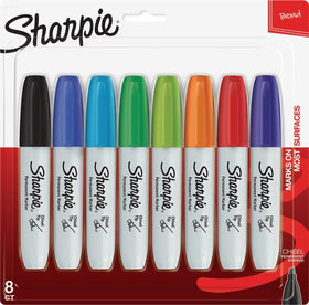 Sharpie Chisel Tip Classic Colors Permanent Markers
