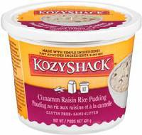Kozy Shack Gluten Free Cinnamon Raisin Rice Pudding