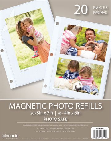 Magnetic Photo Album Refill Pages