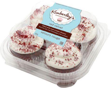Kimberley's Bakeshoppe Red Velvet Premium Cupcakes