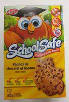 School Safe Banana Chocolate Chip Soft Baked Cookies