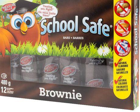 School Safe Brownie Bars