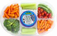 Freshline Vegetable Tray with Lighthouse Ranch Dip