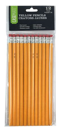 No.2 Yellow Woodcase Hb Pencils