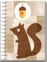 Squirrel Dreams Reversible Journal