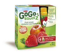 Materne GoGo squeeZ Apple Strawberry Fruit Snack