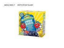 Mott's Fruitsations Rocket Unsweetened Blueberry Fruit Snacks