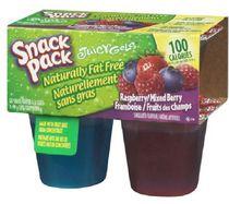 Snack Pack® Raspberry and Mixed Berry Juicy Gels Fruit Juice Cups