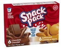 Snack Pack® Chocolate and Butterscotch Pudding Family Pack