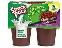 Snack Pack® Fat Free Chocolate Pudding Cups