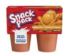 Snack Pack® Butterscotch Pudding Cups