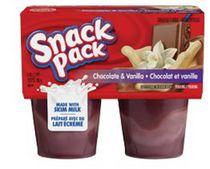 Snack Pack® Choclate and Vanilla Pudding Cups