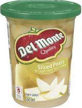 Del Monte® Sliced Pears In Light Fruit Juice Syrup