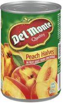 Del Monte® Peach Halves In Fruit Juice From Concentrate