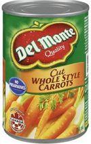 Del Monte® Cut Whole Style Carrots