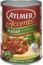 Aylmer® Accents Italian Seasonings Chunky Stewed Tomatoes