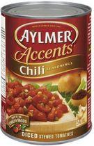 Aylmer® Accents Chili Seasoning Diced Stew Tomatoes
