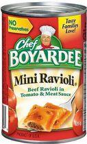Chef Boyardee® Mini Ravioli Beef Ravioli In Tomato and Meat Sauce
