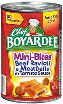 Chef Boyardee® Mini-Bites Beef Ravioli and Meatballs In Tomato Sauce