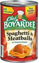 Chef Boyardee® Spaghetti and Meatballs In Tomato Sauce