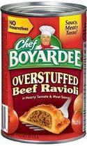 Chef Boyardee® Overstuffed Beef Ravioli In Hearty Tomato and Meat Sauce