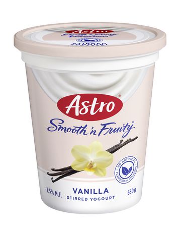 Astro® Smooth ‘n Fruity® Vanilla Yogurt