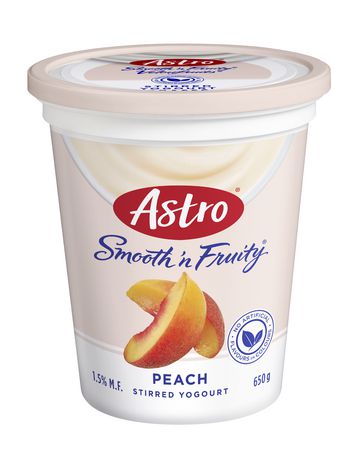 Astro® Smooth ‘n Fruity® Peach Yogurt