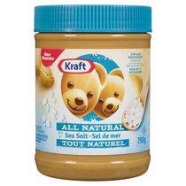 Kraft All Natural Sea Salt Peanut Butter