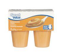 Great Value Butterscotch Pudding
