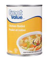 Great Value Chicken Rotini Soup