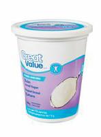 Great Value Fat-Free Plain 0% M.F. Stirred Yogurt