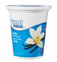 Great Value Vanilla Stirred Yogurt