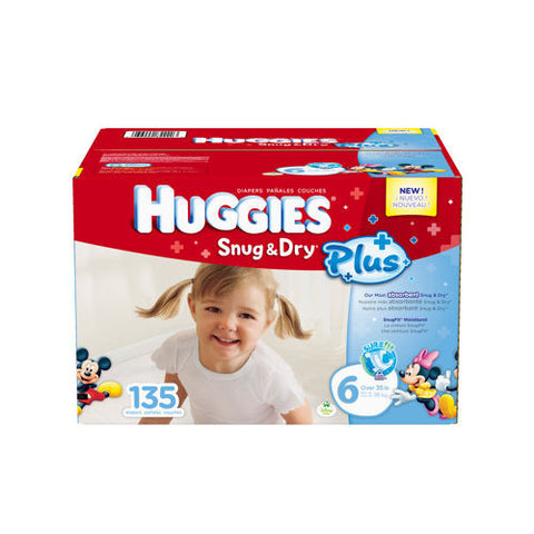Snug & Dry Plus Diapers Size 6