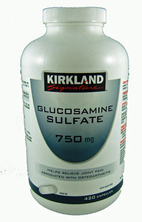 Glucosamine Sulfate No Sodium 750 mg