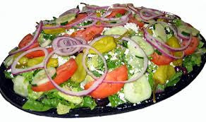 Greek Salad with Greek Feta Dressing