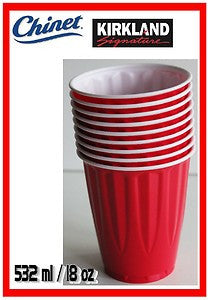 Red Plastic Cups 18 Oz Extra Strong