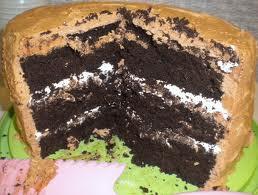 Triple Decker Chocolate Cake