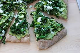 Broccoli & Kale Pizza
