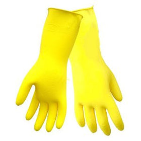 Premium Flocklined Latex Gloves M