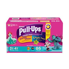 Pull-ups Day & Night Girls 3T - 4T