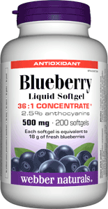 Blueberry 36:1 Antioxidant 500 mg