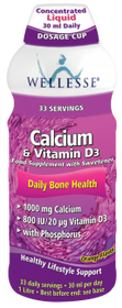 Liquid Calcium 1000 mg + D3 1000 IU
