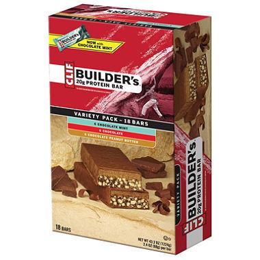 Builder's Bar Variety Pack