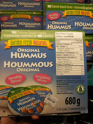 Original Hummus (12 x 56 g)
