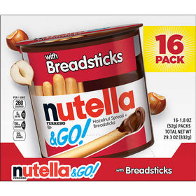 Nutella & Go with Bread Sticks